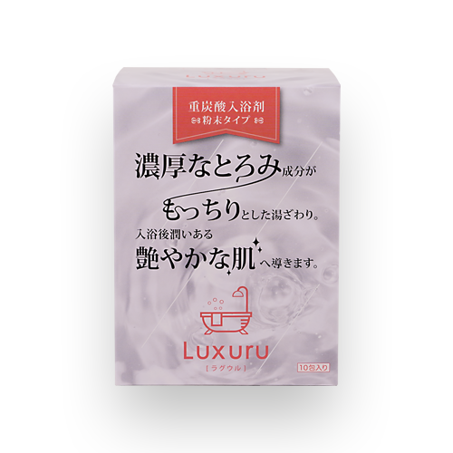 【LUXURU】　重炭酸入浴剤　(粉末タイプ）